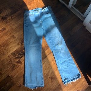 7 for all mankind cropped boot jeans